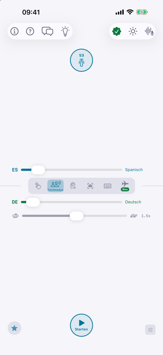 Tolki Table Mode